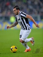 FUSSBALL SERIE A 2013/2014: Carlos Tevez (Juventus Turin)
