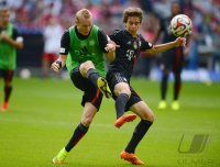 Fussball 1. Bundesliga 2014/2015: Teampraesentation beim FC Bayern Muenchen