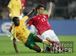 Fussball International: Deutschland - Suedafrika, Zweikampf