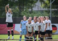 Fussball International Euro 2025,
Mannschaftsfoto Deutsche Frauen Nationalmannschaft
