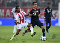 Fussball CHL 15/16 Gruppenphase: Olympiakos Piraeus  - FC Bayern Muenchen