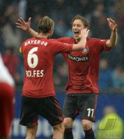 Fussball, 1. Bundesliga Saison 2012/2013: Hamburger SV - Bayer 04 Leverkusen