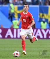 FUSSBALL WM 2018 Achtelfinale: Schweden - Schweiz