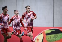 Fussball UEFA Youth League 23/24:  FC Bayern Muenchen - Olympiakos Piraeus