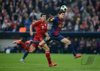 FUSSBALL INTERNATIONAL CHL HALBFINALE 12/13: FC Bayern Muenchen - FC Barcelona