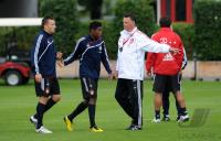Fussball 1. Bundesliga: Training beim FC Bayern Muenchen