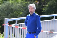 Eroeffnung Radbruecke Tuebingen; Tuebingens Oberbuergermeister Boris Palmer (Die Gruenen)