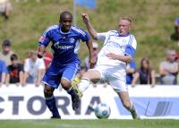 Fussball Testspiel FC Schalke 04 - Victoria Nationalelf