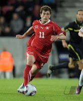 Fussball U21-EURO 2011 Halbfinale:  Admir Mehmedi (Schweiz)