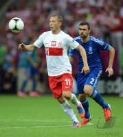 Fussball International Europameisterschaft 2012: Polen - Griechenland
