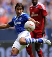 FUSSBALL: LIGA TOTAL CUP 2010 , 1. HALBFINALE: SCHALKE - HAMBURG