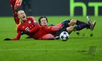 FUSSBALL INTERNATIONAL CHL ACHTELFINALE 12/13: FC Bayern Muenchen - FC Arsenal London