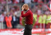 Fussball, 1. Bundesliga  Saison 13/14: JUBEL Trainer Pep Guardiola (FC Bayern Muenchen)