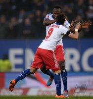 Fussball, 1. Bundesliga  Saison 2013/2014: Hamburger SV - Borussia Dortmund