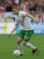 Fussball 1. Bundesliga  Saison 2010/2011: Aaron Hunt (SV Werder Bremen)