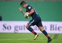 Fussball  DFB Pokal  2. Runde  Saison 17/18: RB Leipzig - FC Bayern Muenchen