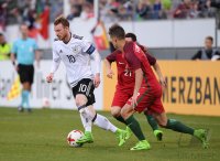 Fussball U 21 Laenderspiel: Deutschland - Portugal