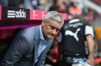 Fussball 1. Bundesliga Saison 14/15: Trainer Armin Veh (VfB Stuttgart)