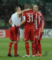 Fussball CHL  Saison 2010/2011: Inter Mailand - FC Bayern Muenchen