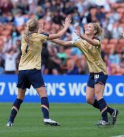 Fussball Frauen FIFA U 17  WM  2008  Paraguay - USA