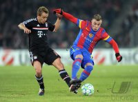 Fussball CHL  Saison 2011/2012:  FC Basel - FC Bayern Muenchen