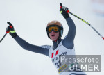Ski Weltcup Haus - Riesch jubelt ueber ihren Sieg