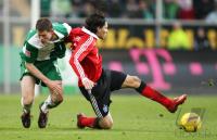 Fussball 1. Bundesliga: Wolfsburg - Hamburg