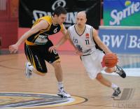 1. Basketball Bundesliga  08/09  Walter Tigers -  Skyliners Frankfurt