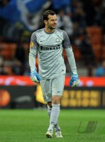 Fussball: Europa League Saison 2012/2013: Torwart Handanovic Samir (Inter Mailand)