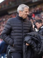 Fussball  1. Bundesliga  14/15: Trainer Lucien Favre (Borussia Moenchengladbach)