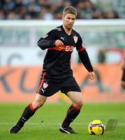 FUSSBALL 1. BUNDESLIGA: Stuttgart, HITZLSPERGER Einzelaktion