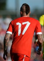 FUSSBALL Olympia 2012 Maenner: Testspiel:  Schweiz - Senegal