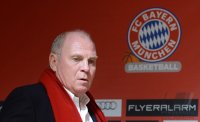 Basketball 1. Bundesliga 2012/2013:  Praesident Uli Hoeness (FC Bayern Muenchen)