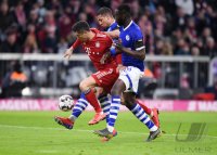 Fussball 1. Bundesliga Saison 18/19: FC Bayern Muenchen - FC Schalke 04