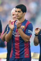 FUSSBALL International 2014/2015: Luis Suarez (Barca)