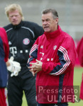 FUSSBALL  FC Bayern Muenchen Trainer Ottmar Hitzfeld
