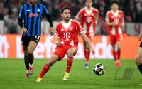 Fussball  Achtelfinal Rueckspiel CHL 25/26: FC Bayern Muenchen - Atalanta Bergamo