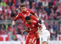 Fussball DFB Pokal Viertelfinale 18/19: FC Bayern Muenchen - 1. FC Heidenheim