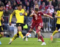 Fussball 1. Bundesliga Saison 21/22: Borussia Dortmund - FC Bayern Muenchen