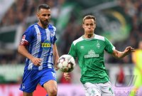 Fussball 1. Bundesliga Saison 18/19: SV Werder Bremen - Hertha BSC Berlin