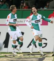 Fussball, 1. Bundesliga: Bremen - Aachen