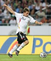 Fussball, Deutsche Nationalmannschaft, PODOLSKI Einzelaktion