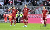 Fussball 1. Bundesliga Saison 21/22: FC Bayern Muenchen - SpVgg Greuther Fuerth