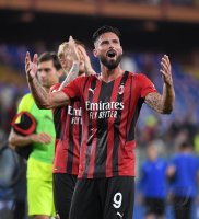 FUSSBALL INTERNATIONAL SERIE A 21/22: Sampdoria Genua - AC Mailand