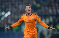 FUSSBALL  CHL  Saison 2013/2014: JUBEL Gareth Bale (Real Madrid)