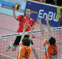 Volleyball 1. Bundesliga  08/09  TV Rottenburg -Wuppertal TITANS