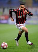 Fussball  SERIE A SAISON 2009/2010  Marco Borriello  (Milan)