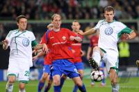 FUSSBALL CHAMPIONS LEAGUE:  VfL Wolfsburg - ZSKA Moskau