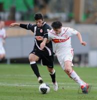 FUSSBALL  1. BUNDESLIGA  09/10    VfB Stuttgart - Eintracht Frankfurt