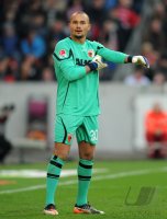 Fussball 1. Bundesliga  Saison 11/12: Torwart Mohamed Amsif (FC Augsburg)